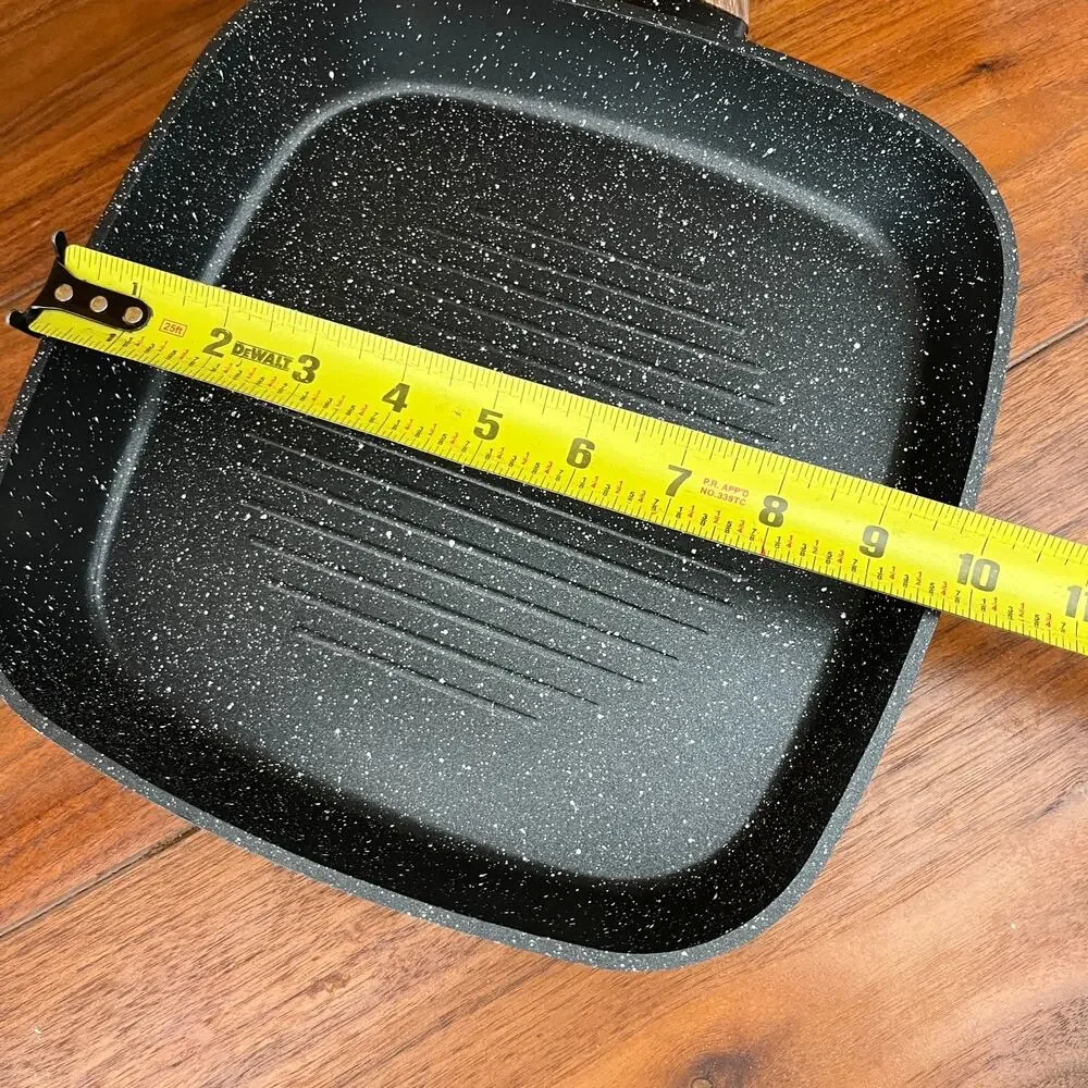 Black Speckled Aluminum Non-Stick 9.5